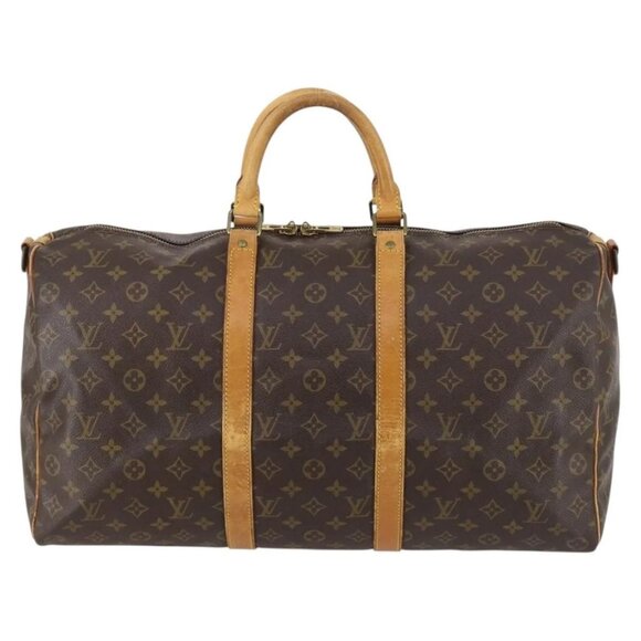 LOUIS VUITTON Monogram Keepall Bandouliere 50 Boston Bag - Picture 2 of 15